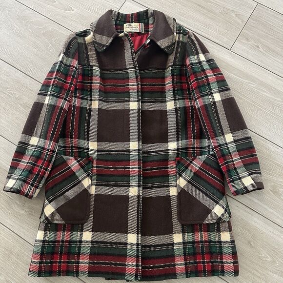 Rare VTG Pendleton Knockabouts Wool Plaid Women's Jacket Large - Picture 1 of 14